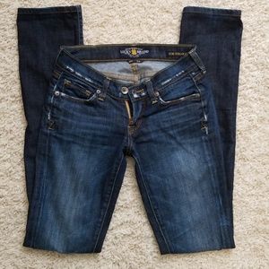 Lucky Brand Distressed Zoe Skinny Jeans